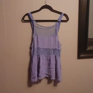 Free people mesh tank